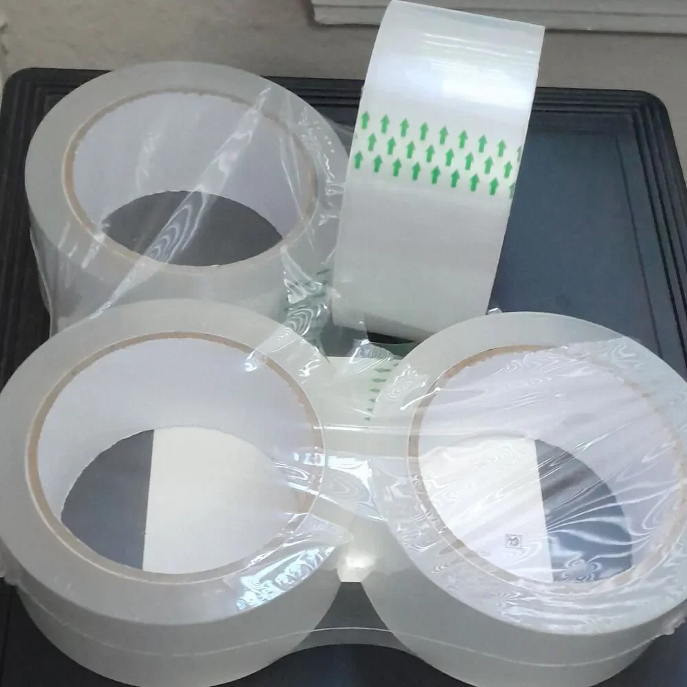 Pen+Gear Clear Packaging Tape 4 Rolls 1.88 in x 55 yd For Moving & Shipping